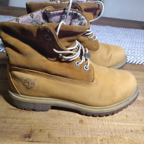 Timberland Boots youth girls size US 6.5 - Picture 4 of 7